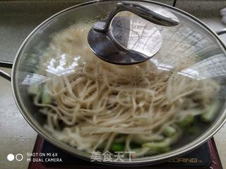 豆角蒜苔蒸面的做法步骤:11
