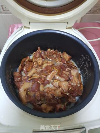 鸽子焖饭(电饭煲版)的做法步骤:6