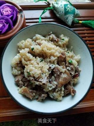 鸽子焖饭(电饭煲版)的做法步骤:8