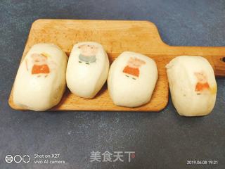 小猪佩奇奶香小馒头的做法步骤：7