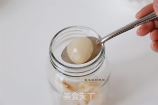 玫瑰荔枝蜜的做法步骤:4