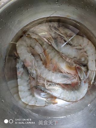 下酒菜   甜虾的做法步骤：1