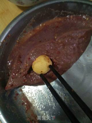 自制猪肝咸蛋黄的做法步骤:5