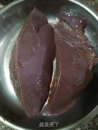 自制猪肝咸蛋黄的做法步骤:2
