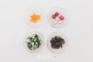 秋葵凉拌海参的做法步骤:5