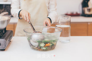 秋葵凉拌海参的做法步骤:8