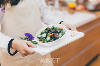 秋葵凉拌海参的做法步骤:16