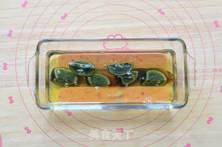 三色蒸蛋的做法步骤:3
