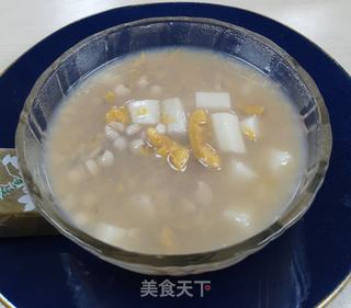薏仁山药柿子粥的做法步骤:7