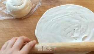 超详细五珍粉烙饼做法，想要做饼不干不硬，记住这3点，10年经验总结，保证柔软多层！的做法步骤：8