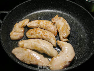 蚝油鸡胸肉的做法步骤:3
