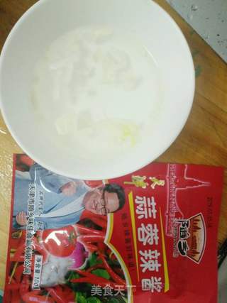 家庭版烤冷面的做法步骤:3