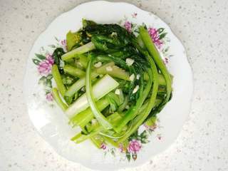 蒜蓉菜心的做法步骤：5