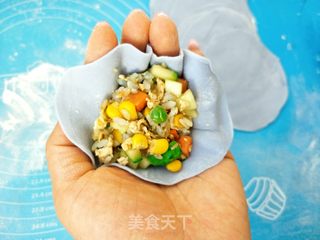 什锦烧麦的做法步骤:11