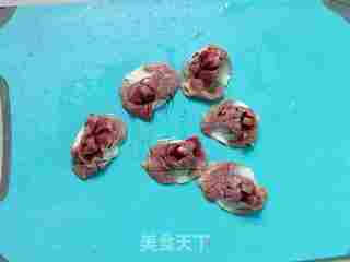 烤鸡胗的做法步骤:3