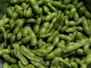 五香毛豆的做法步骤:3