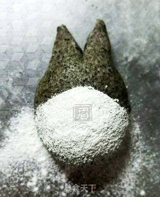龙猫面包的做法步骤:7