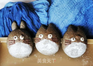 龙猫面包的做法步骤:10