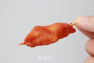 奥尔良牙签鸡肉的做法步骤：7