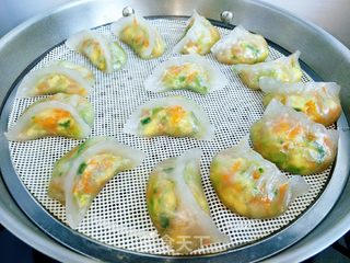 素馅水晶饺的做法步骤:9