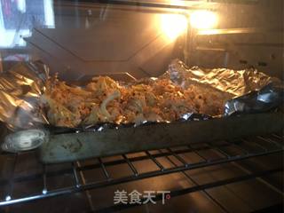 快手烤花菜的做法步骤:8