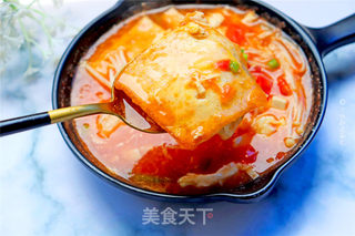 番茄金针菇豆腐汤的做法步骤:15