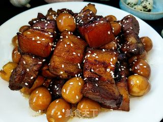 “下酒菜”红烧肉鹌鹑蛋的做法步骤:15