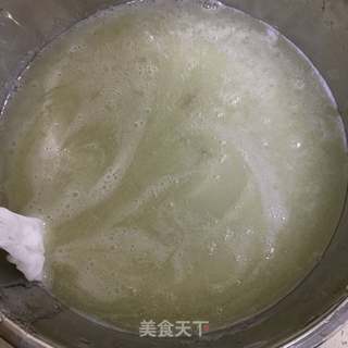 蓝莓酱手搓冰粉的做法步骤:6
