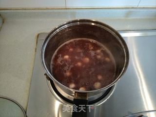 红豆圆子的做法步骤:6