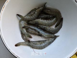 小白菜土豆大虾汤的做法步骤:7