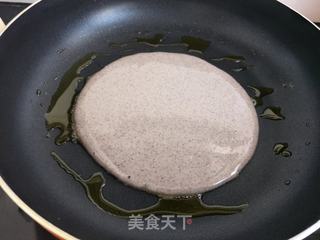 杂粮鸡蛋饼的做法步骤:7