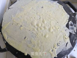 韭菜绿豆煎饼盒子的做法步骤:9