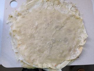 韭菜绿豆煎饼盒子的做法步骤:11