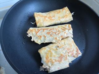 韭菜绿豆煎饼盒子的做法步骤:16