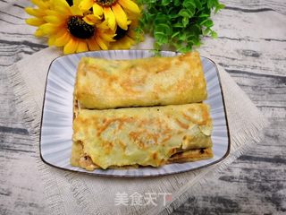 韭菜绿豆煎饼盒子的做法步骤:17