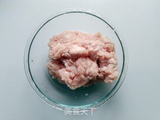 鸡毛菜肉圆汤的做法步骤:2