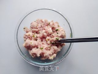 鸡毛菜肉圆汤的做法步骤:4