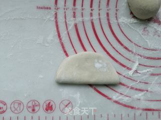 绿豆面荷叶夹的做法步骤:7