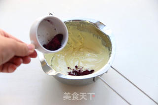 酸甜清爽的黑醋栗棒棒糖蛋糕的做法步骤:11