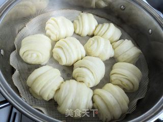 葱油小花卷的做法步骤:20