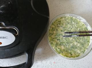 鸡蛋香葱饼的做法步骤:3