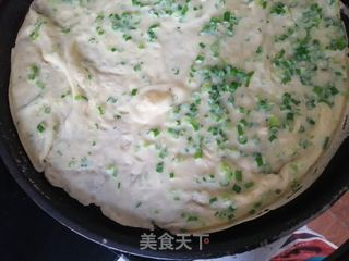鸡蛋香葱饼的做法步骤:5