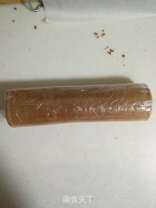 巧克力脆皮蛋糕卷的做法步骤:18