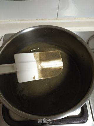 椰香黑芝麻冰淇淋的做法步骤:6