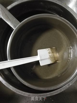 椰香黑芝麻冰淇淋的做法步骤:7