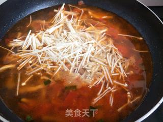 “酸甜美食”酸辣肉丝汤的做法步骤：7