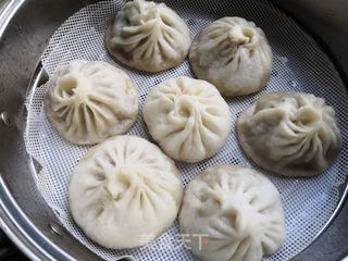 猪肉大葱包子的做法步骤:15