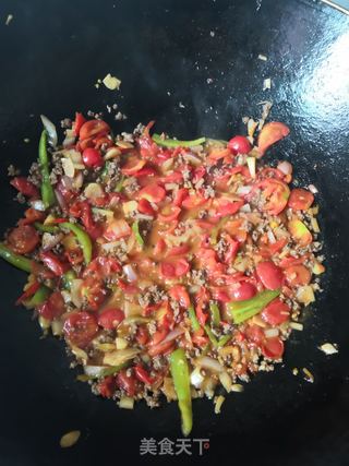 小番茄牛肉酱意大利面的做法步骤:9
