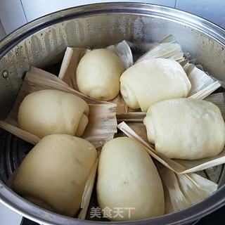 玉米面馒头的做法步骤:16