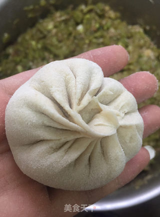豆角肉包的做法步骤：10